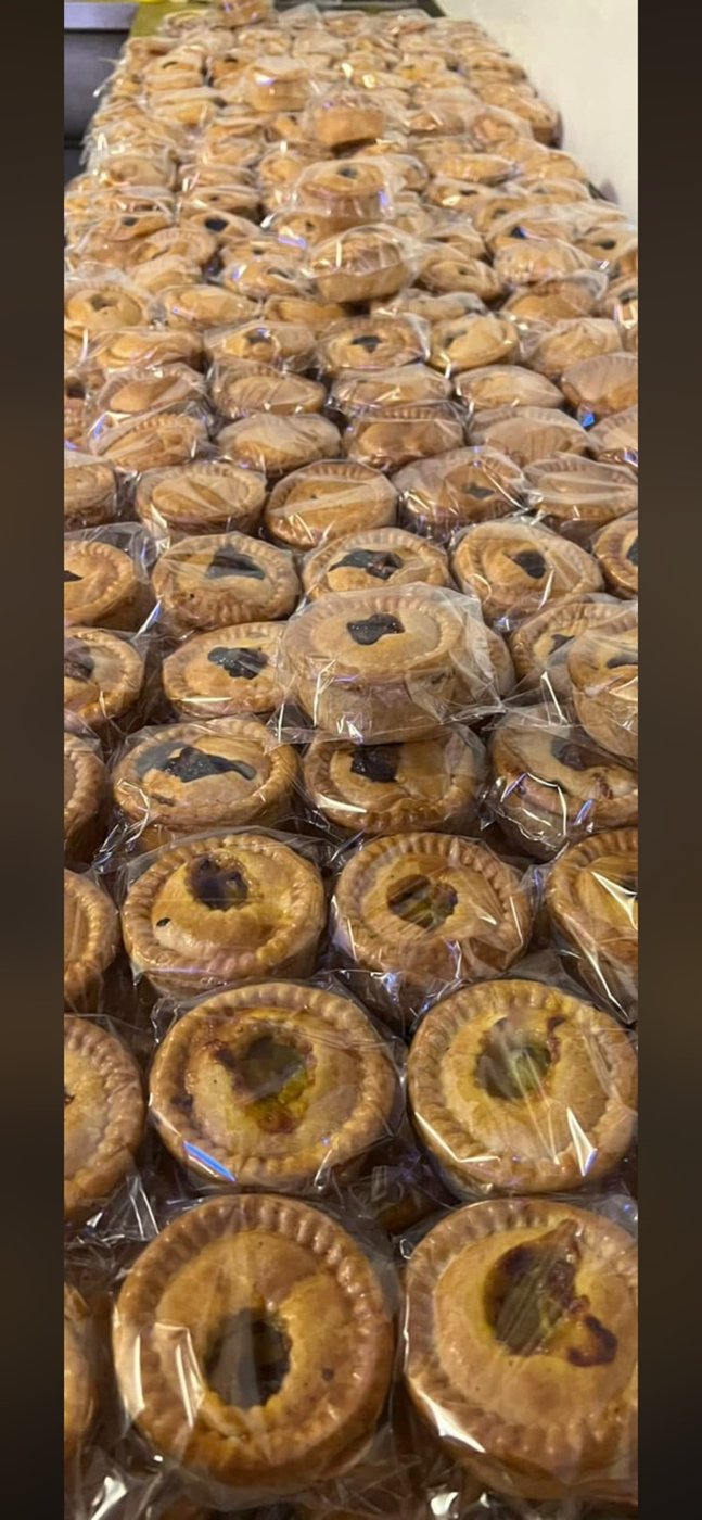 A selection of Yorkshire Pie Bakery pies